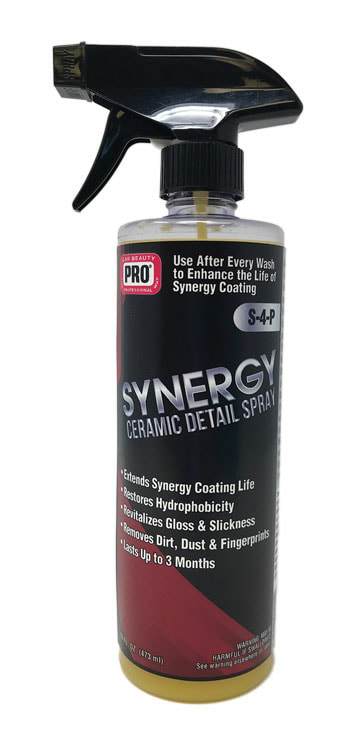 SYNERGY CERAMIC DETAIL SPRAY S4. Professional Detailing Products, Because  Your Car is a Reflection of You